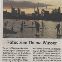 Offenbach Post Artikel vom 22.12.2015 zur DWD Ausstellung Wasser